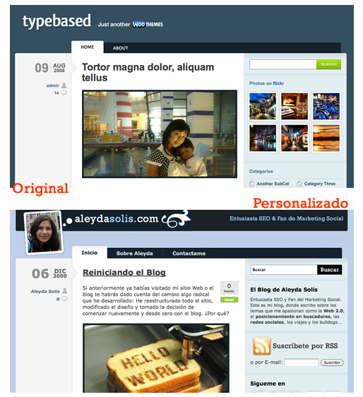 Temas WordPress