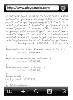 HTML viewer iPhone