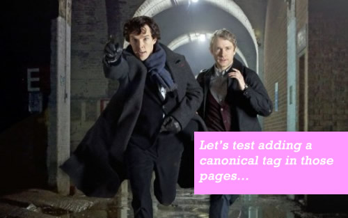 SEO Sherlock Holmes: Test