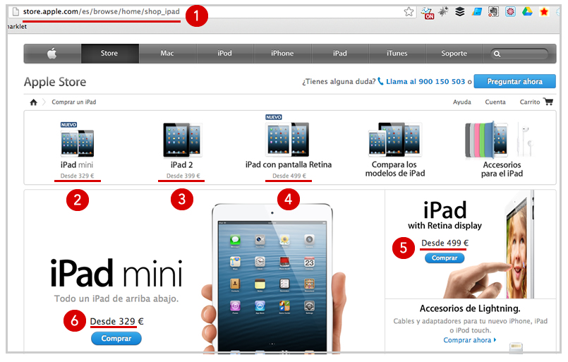 Spain Apple Store Prices in Euros