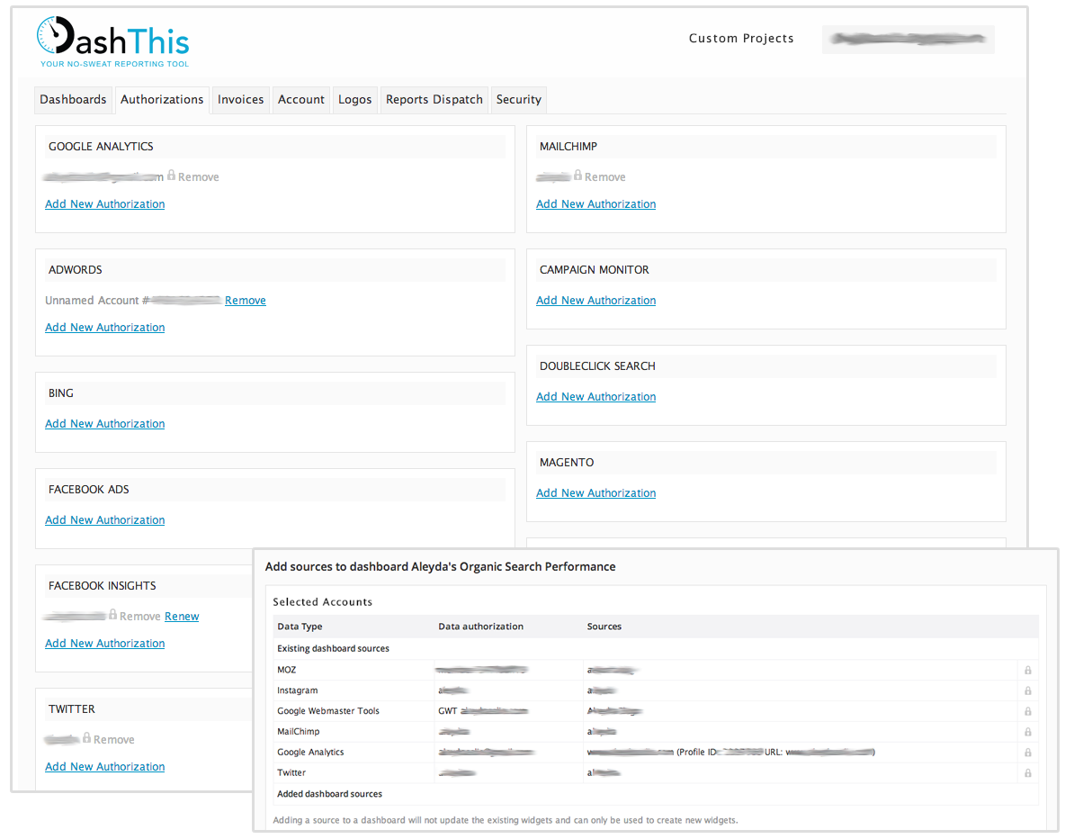 DasThis Configuration