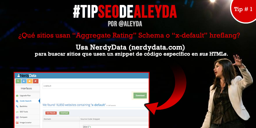 Tip SEO de Aleyda