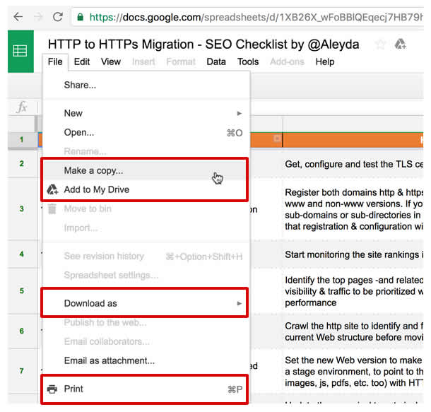 HTTPS Web Migration