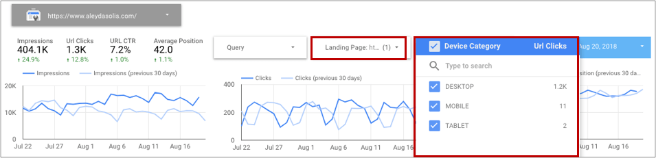 Filter Control Selectors Google Data Studio