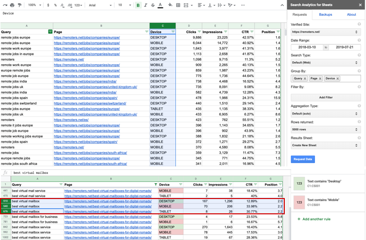 Mobile vs. Desktop Performance Validation