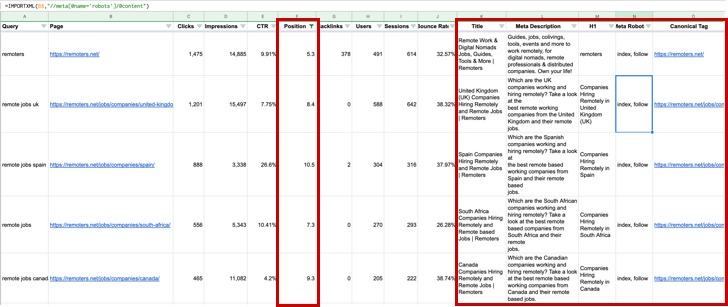 Metadata Validation and Indexing Configuration